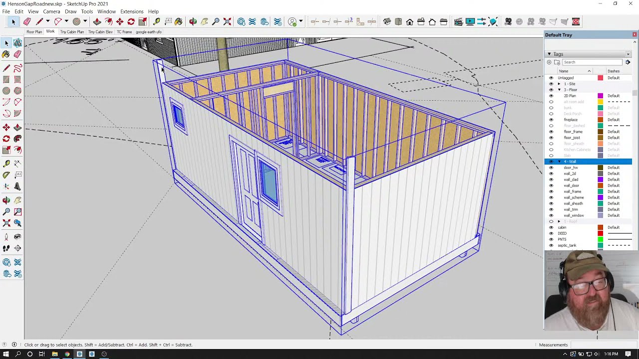 Clearing the Site and Finalizing Design of Tiny Shack