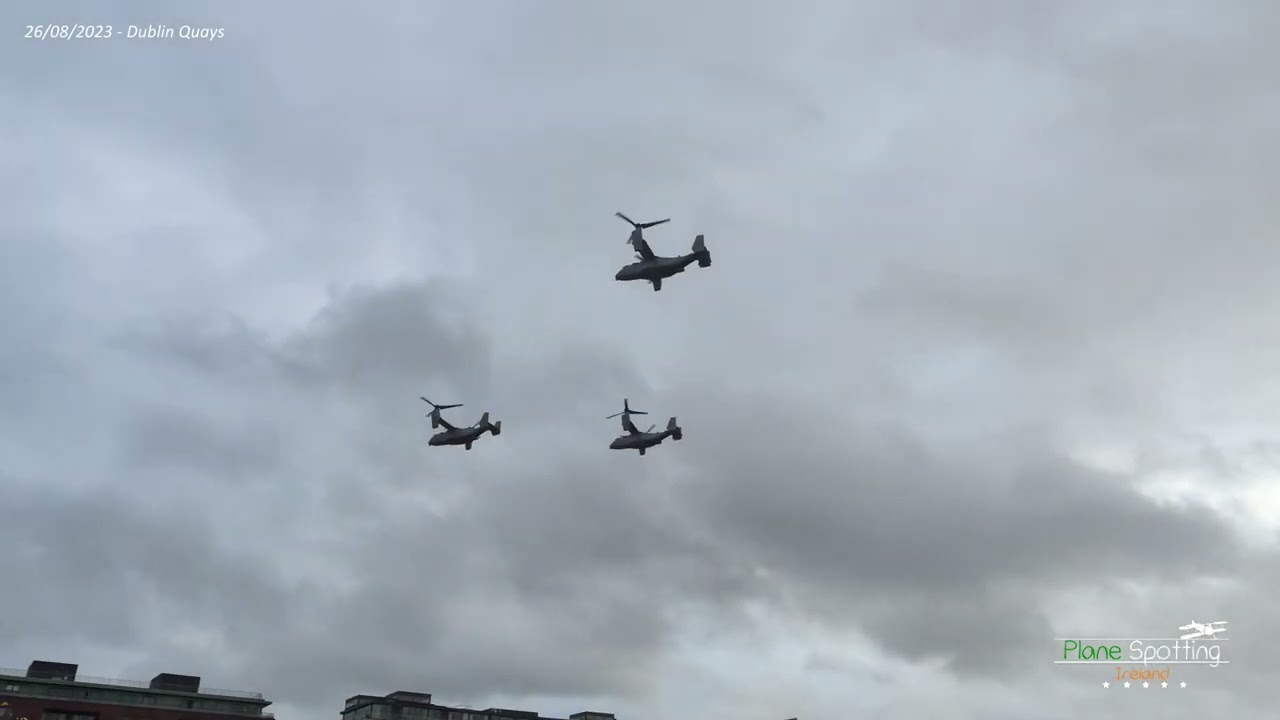 Dublin Osprey Flyover 28/08/2023