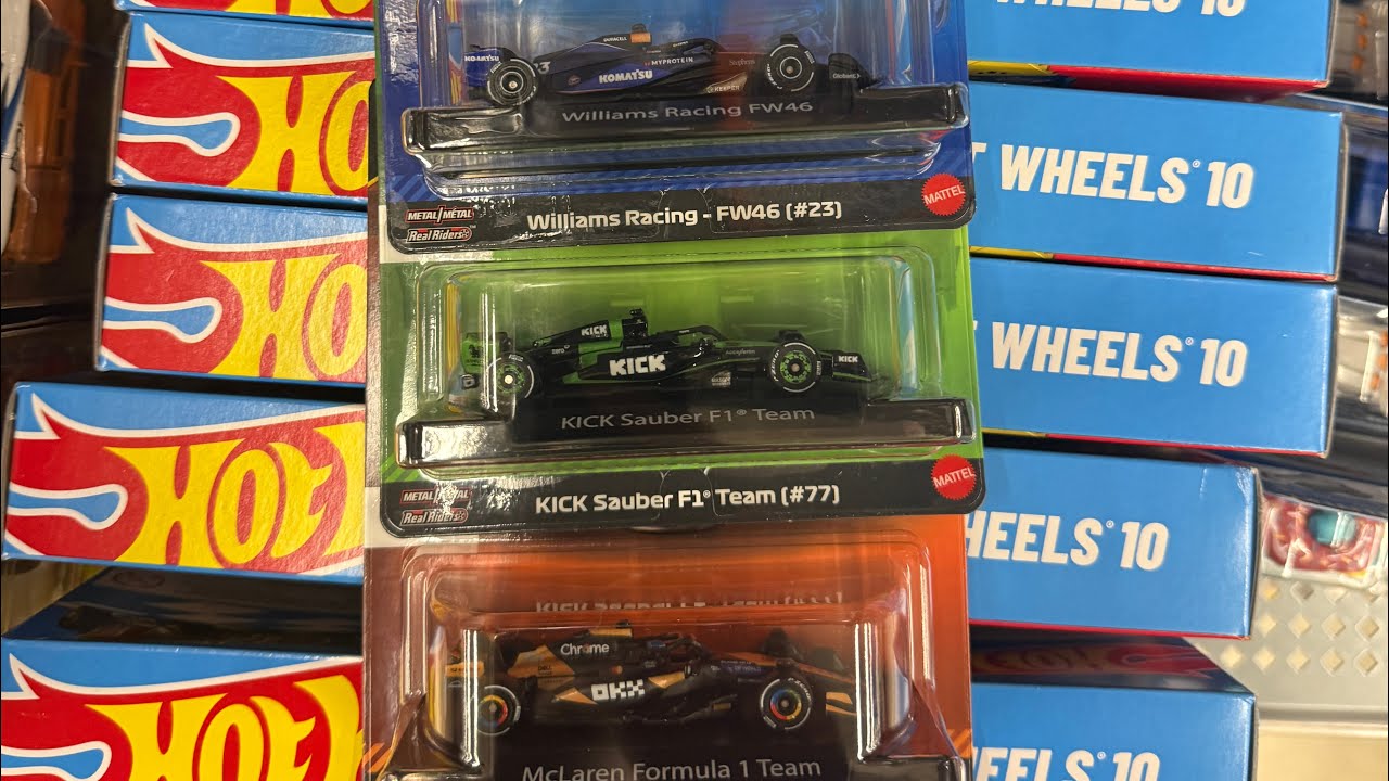 Hot Wheels Premium Formula 1 Cars!
