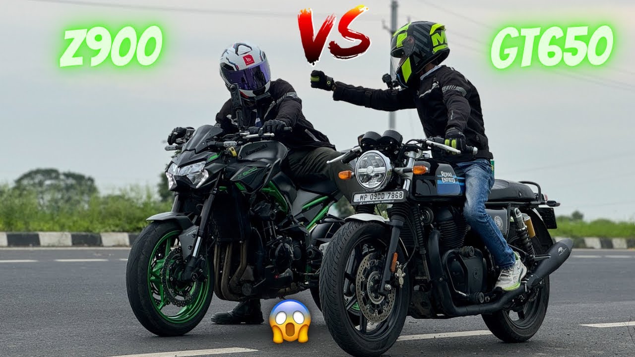 2024 Kawasaki Z900 vs GT650 Drag Race 😱 | Shocking Result 🥵