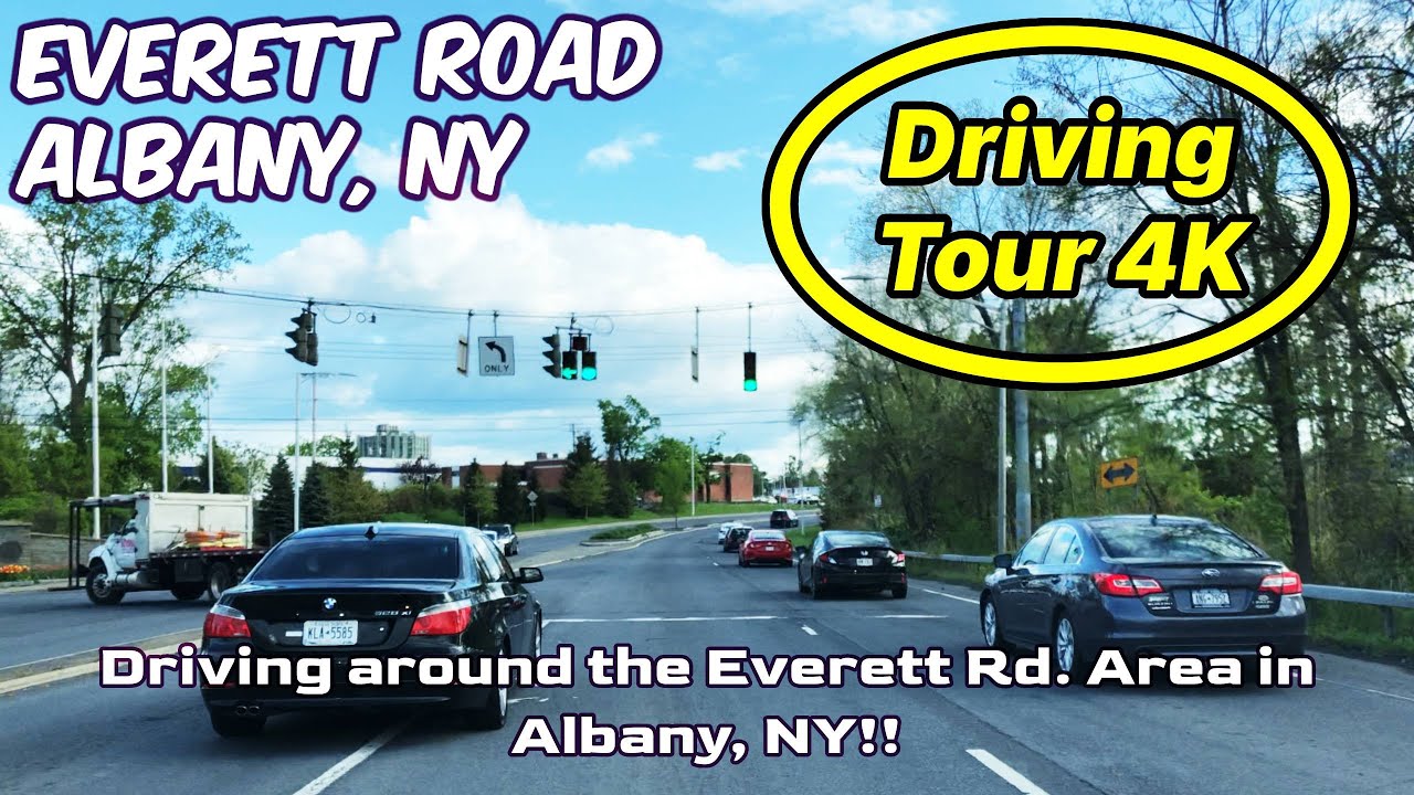 Everett Road Albany NY | Near Interstate 90 | Driving Tour [4k]