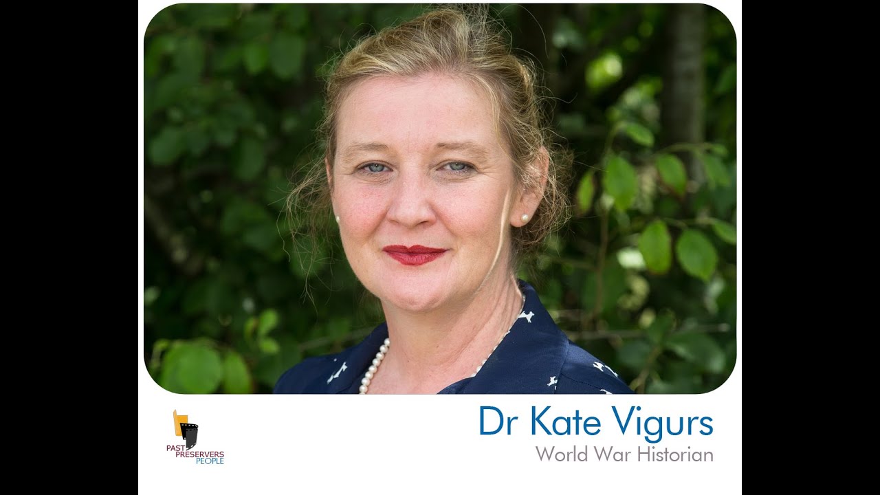 Dr Kate Vigurs, World War Historian