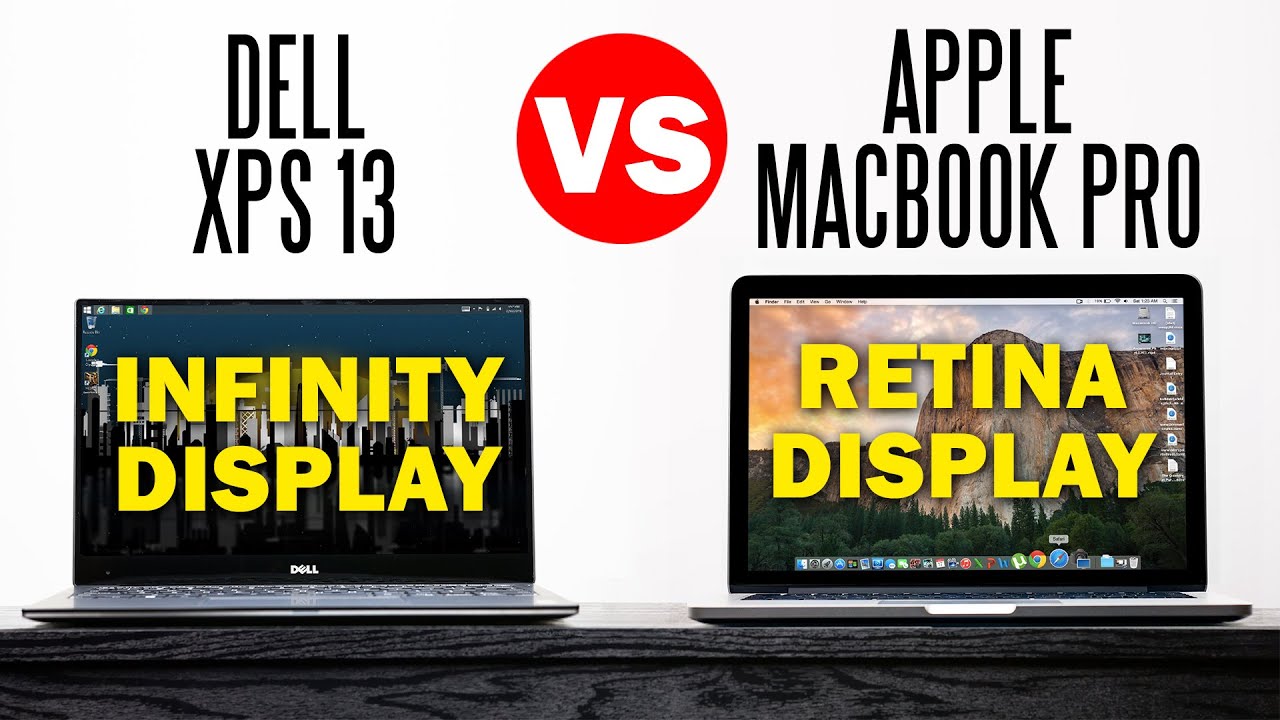 Dell XPS 13 Vs MacBook Pro 13.3