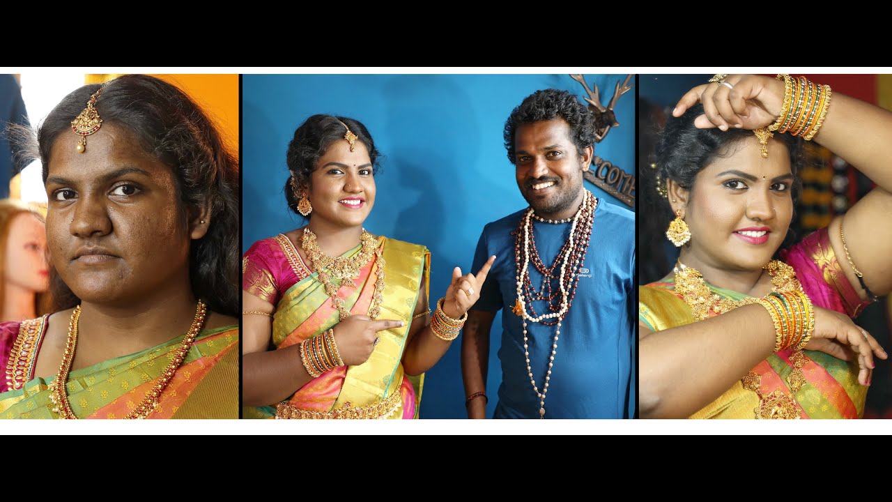Bridal Makeover by Raghuvaran - Video 20 (Orange Bridal Makeup Studio)