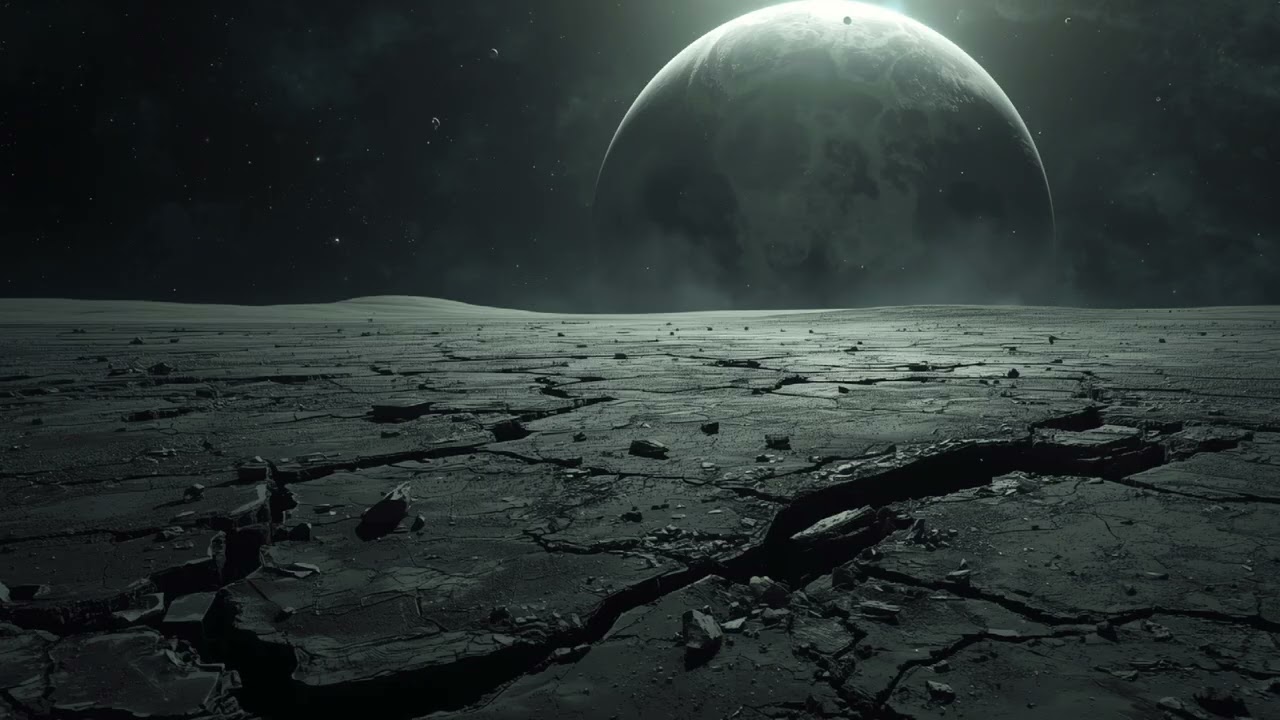 Silent Planet, Burning Sky Dust and Cracks to the Horizon 🌫️ 2 Hour Absolute Silence Soundscape  Co