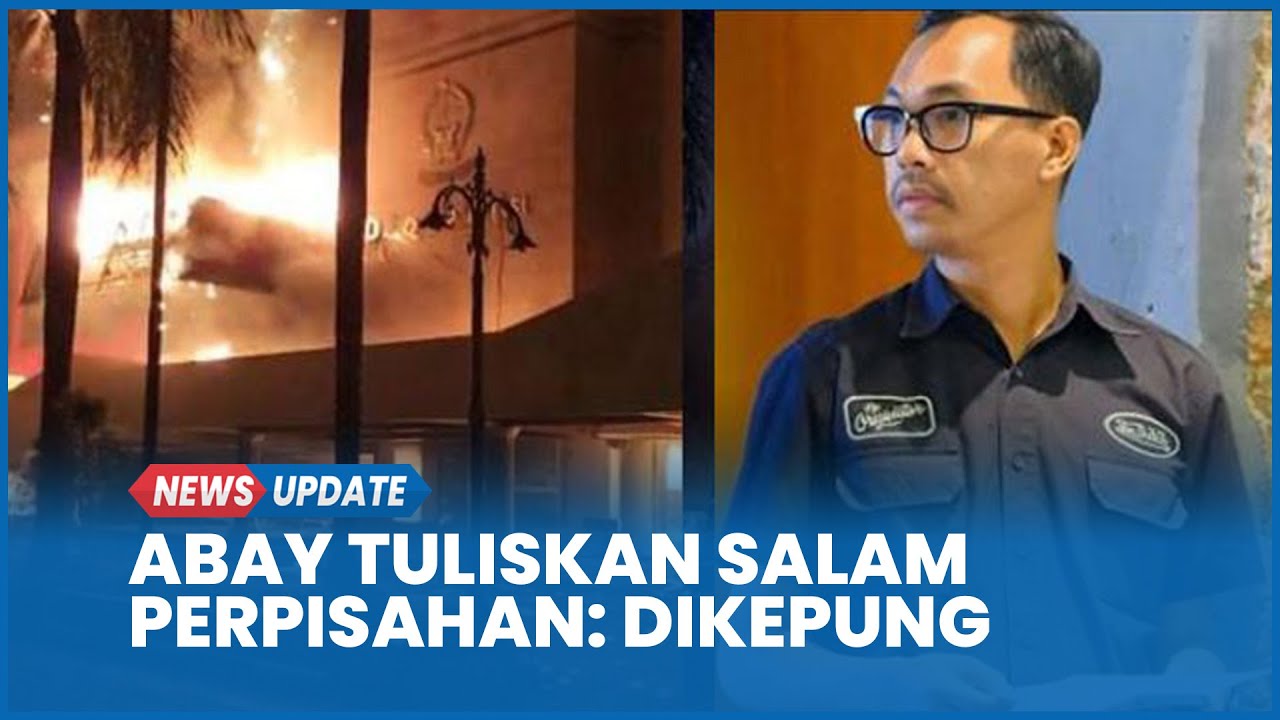 Pesan Terakhir Abay Fotografer Korban Meninggal Kebakaran Gedung DPRD Makassar
