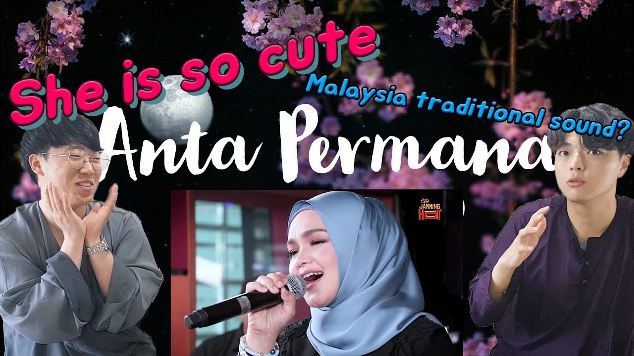 Dato' Sri Siti Nurhaliza - Anta Permana (LIVE)(Korean reaction men / SGwannabe)