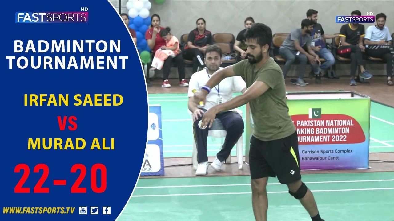 Day 4: Irfan Saeed vs Murad Ali Final Match | Set 2 | Badminton Encounter | Fast Sports