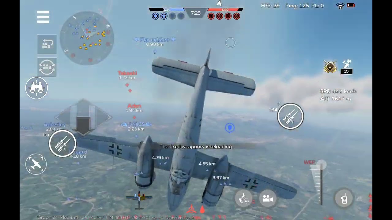 Ta 154 A-1, FR-1, I-301 Air Battle #WTM 14 kill Win Ta 154 is a heavy duty beast 