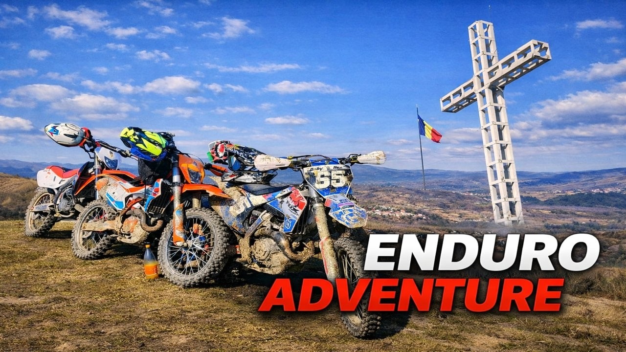 Iesire cu baietii ,traseu spre munte cu peisaje frumoase si multe noroaie! Enduro Vlog#11