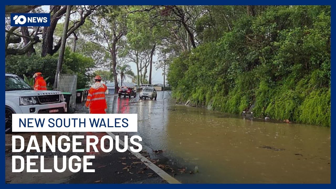 Sydney & Central Coast Lashed By Flash Flooding | 10 News