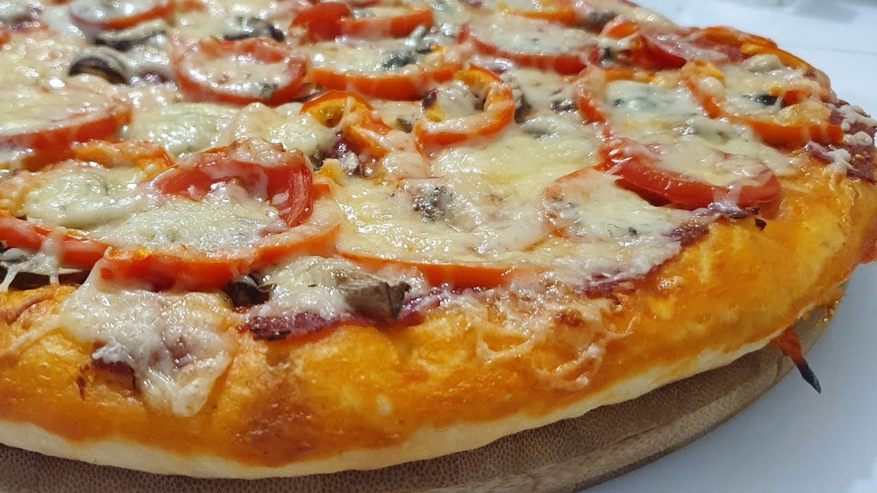 Воздушное, нежное и невероятно вкусное тесто для пиццы #пицца #тесто #тестодляпиццы #рецепты