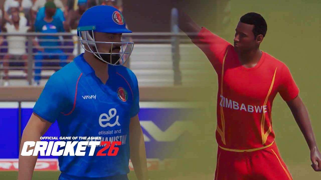 Cricket 26 - Afghanistan vs Zimbabwe 