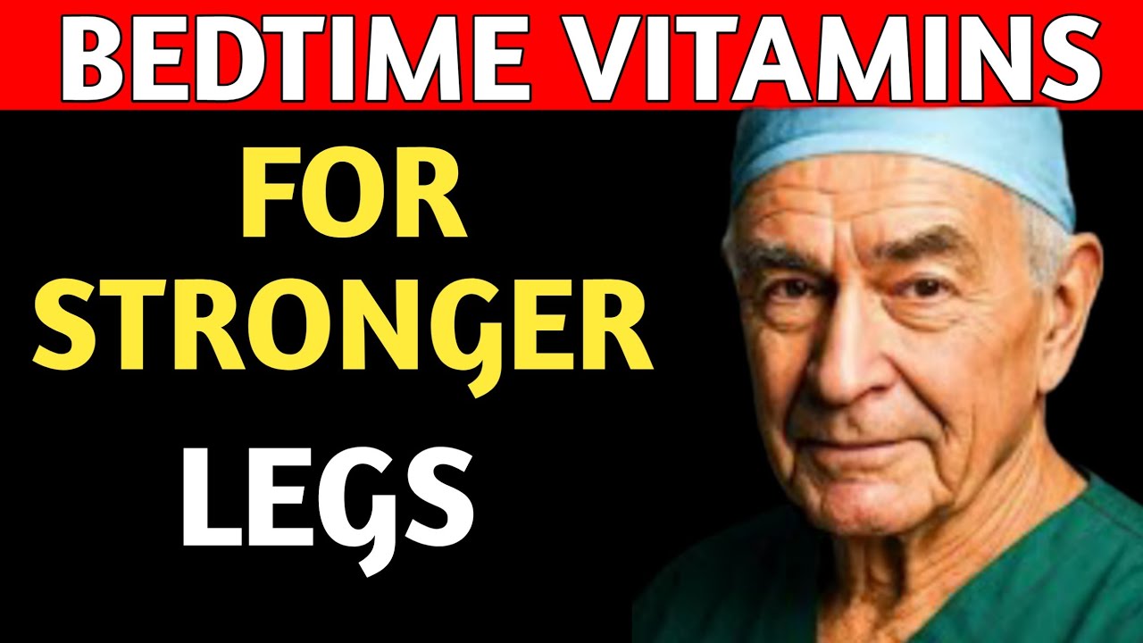 Bedtime Vitamins That Work Like Magic! Strong Magnesium for Restless Legs—A Game Changer