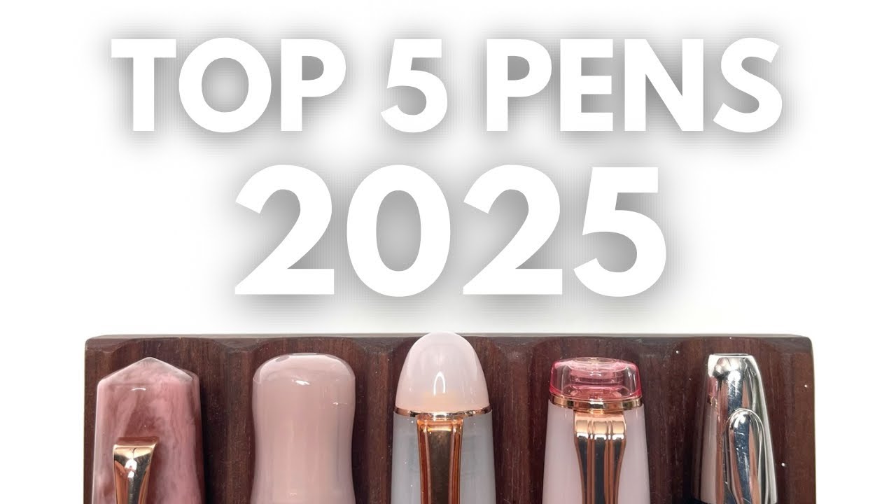 TOP 5 FOUNTAIN PENS OF 2025 // Which were my favourites? #fountainpen