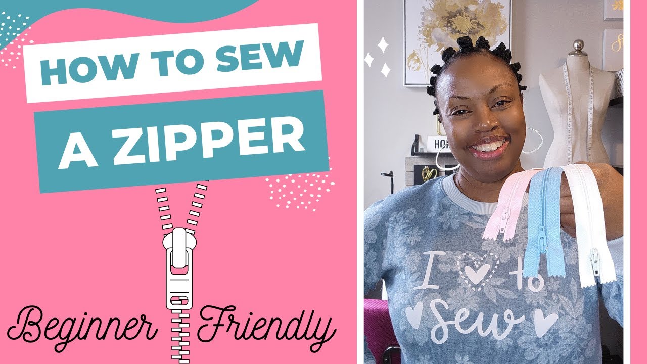 How to #sew a zipper