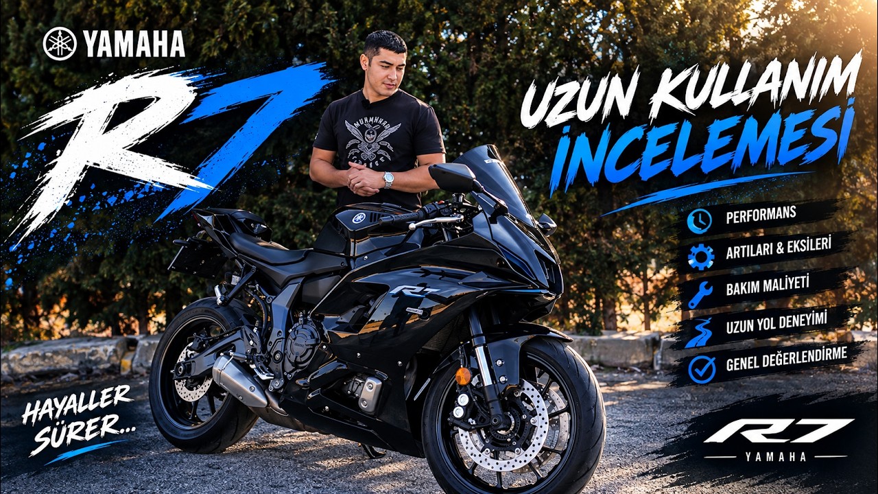 YAMAHA R7&rsquo;Yİ 10.000 KM KULLANDIM! | Ger&ccedil;ek Uzun Kullanım Deneyimim 🏍️ | R7 İNCELEME