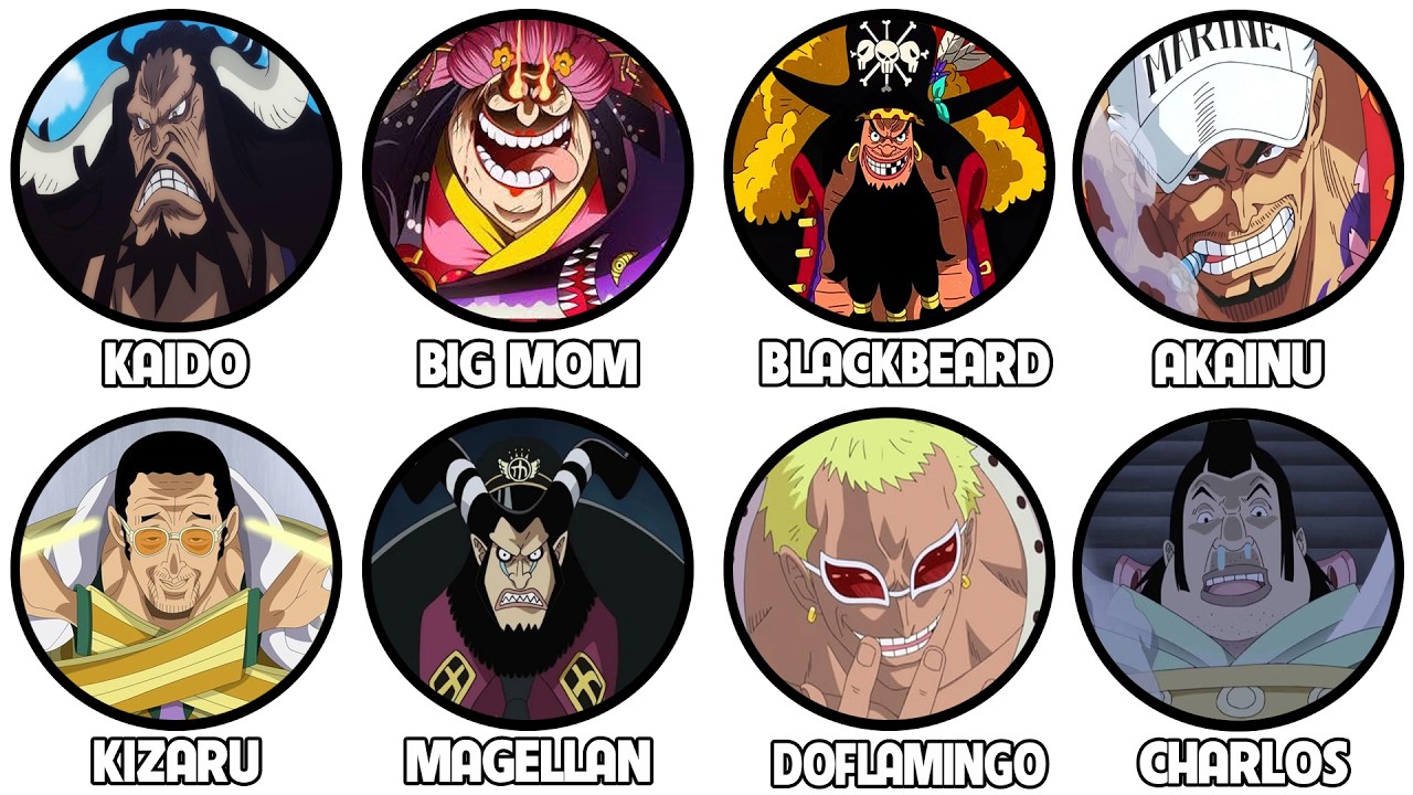 Kẻ Thù Của Luffy Hiện Đang Ở Đâu???