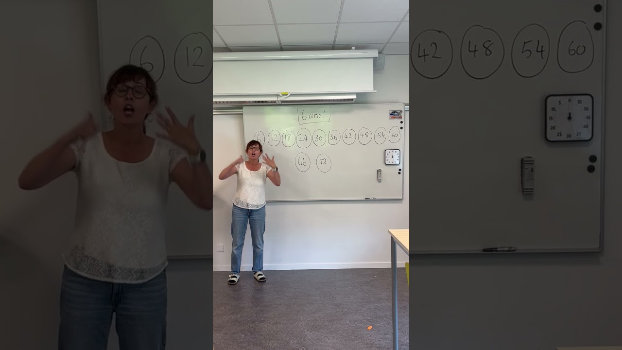 6ans gånger tabell