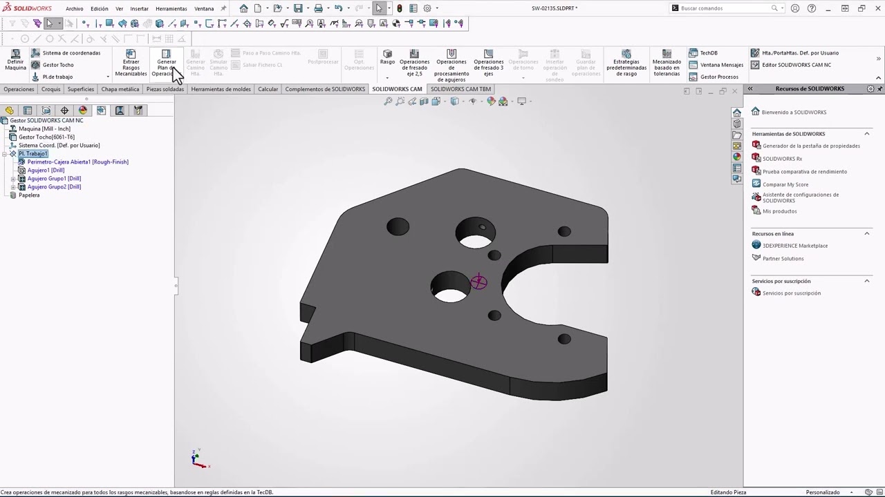 VIAS3D - REOVOLUTION26 - SOLIDWORKS CAM