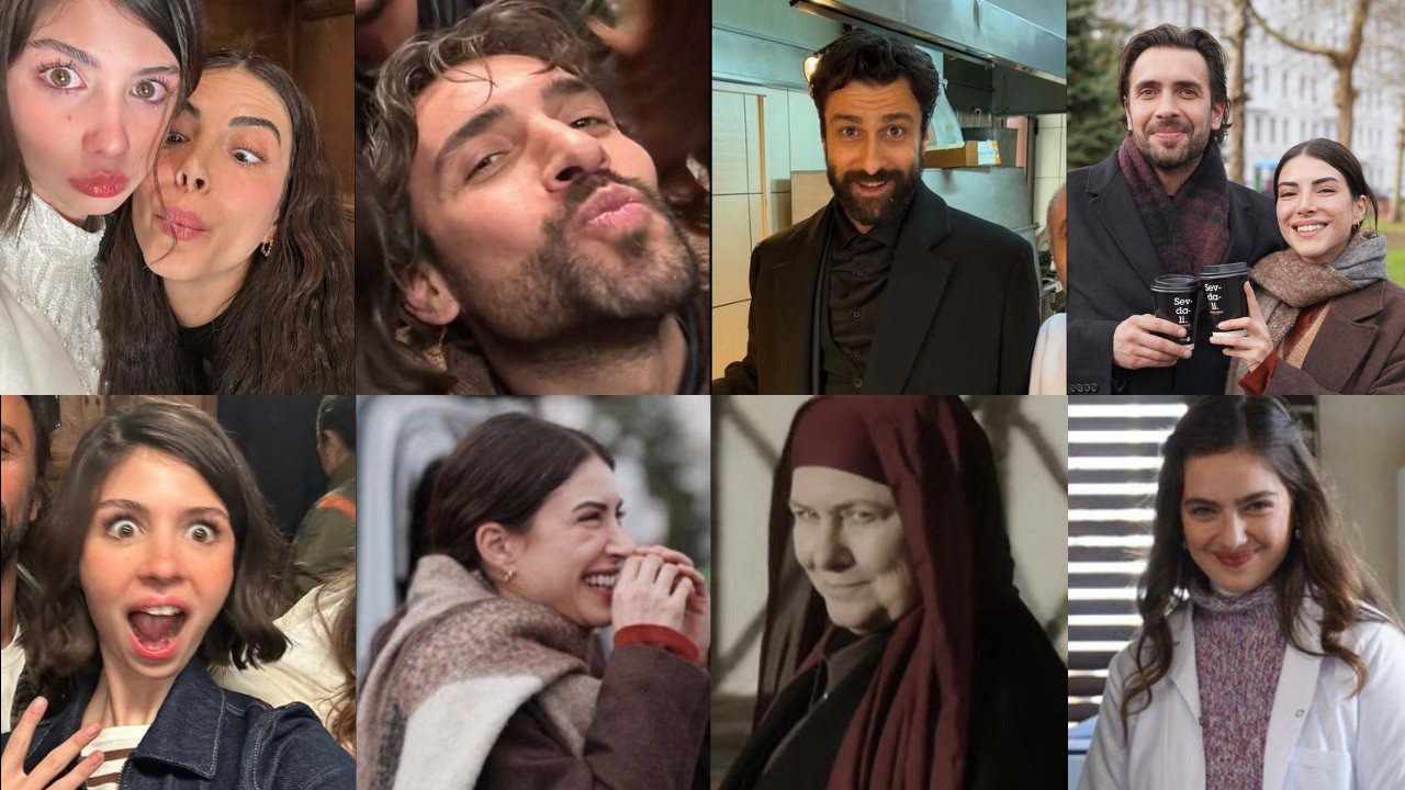 كواليس مسلسل هذا البحر سوف يفيض الحلقة 17 اسماء وعادل، ايسو وفاطمة، ايليني وعروج