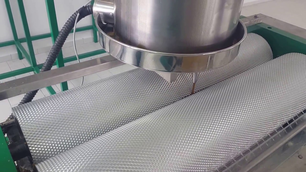 MAŠINA ZA IZRADU SATNIH OSNOVA ,DOO FINANS RUMA //MACHINE  FOR MAKING BEESWAX FOUNDATIONS