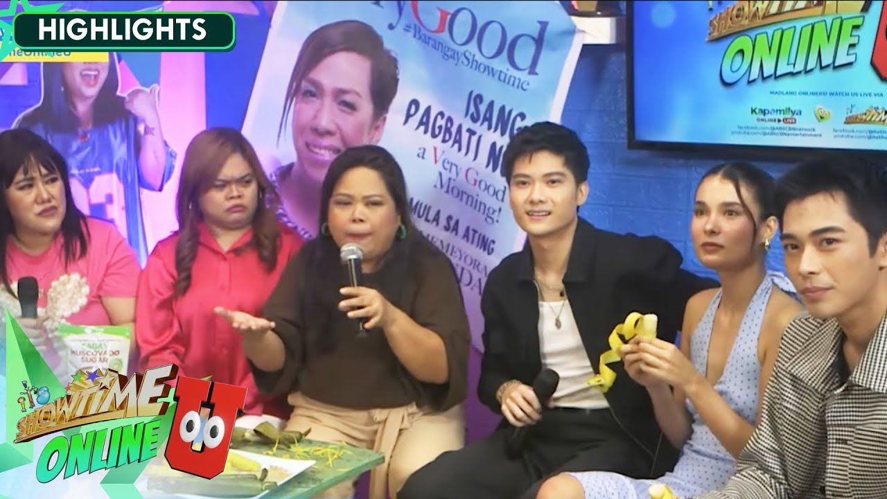 Fun Chikahan with Anji, Harvey, Gelo, Cheena, Alora, & Mae | Showtime Online U