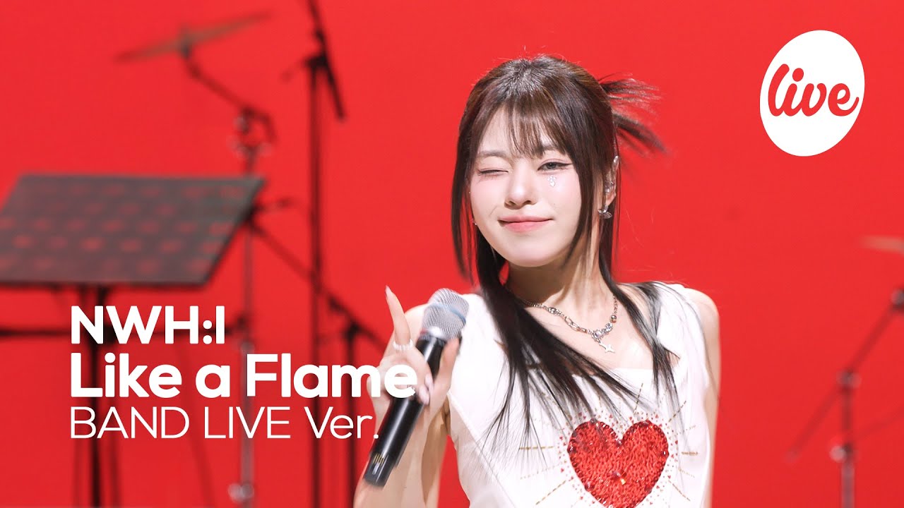 [4K] NWH:I(뉴이) “Like a Flame” Band LIVE | it's Live