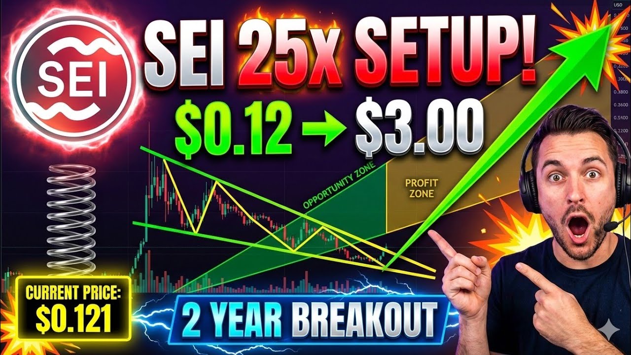 SEI Network: раскрыт 25-кратный потенциал! Почему этот альткоин с ценой $0,12 может достичь $3?