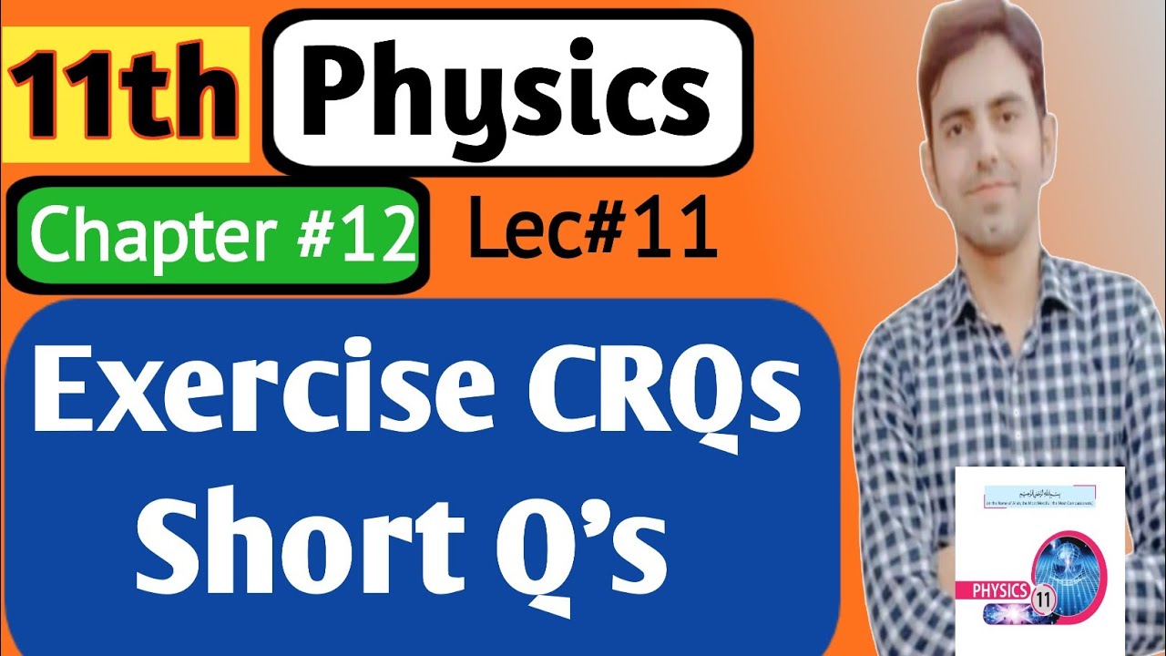 Exercise Short Question and CRQs | Unit 12 Nuclear and Particle Physics | 11 Class Physics New Book