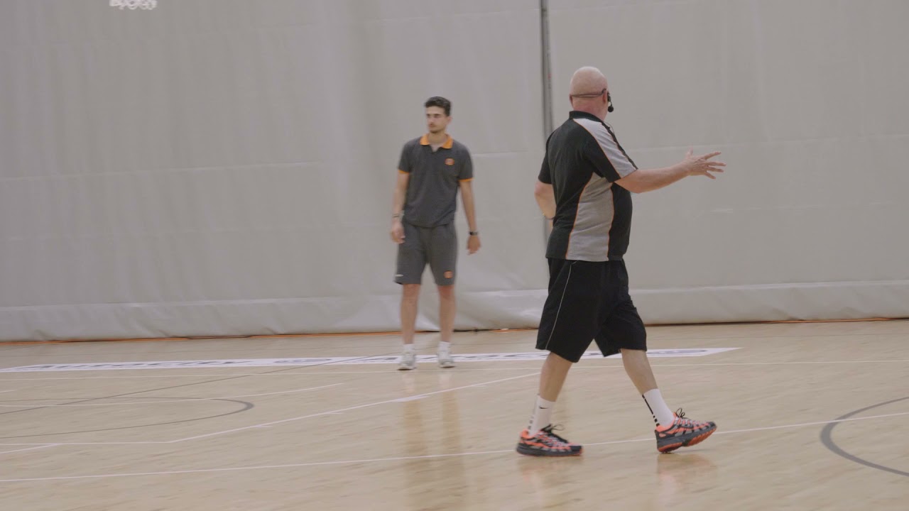 Team shooting offensive skills - Ernest Raden_on-court