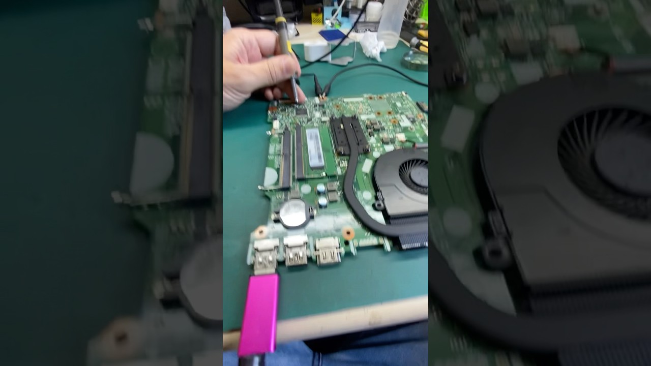 #bga #notebook #laptop #macbook #acer #dell #conserto #reparo #laptoprepair