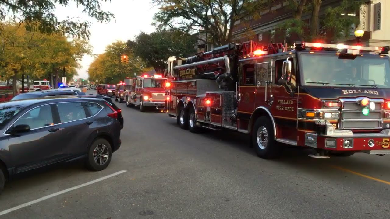 Holland, MI Fire Truck Parade