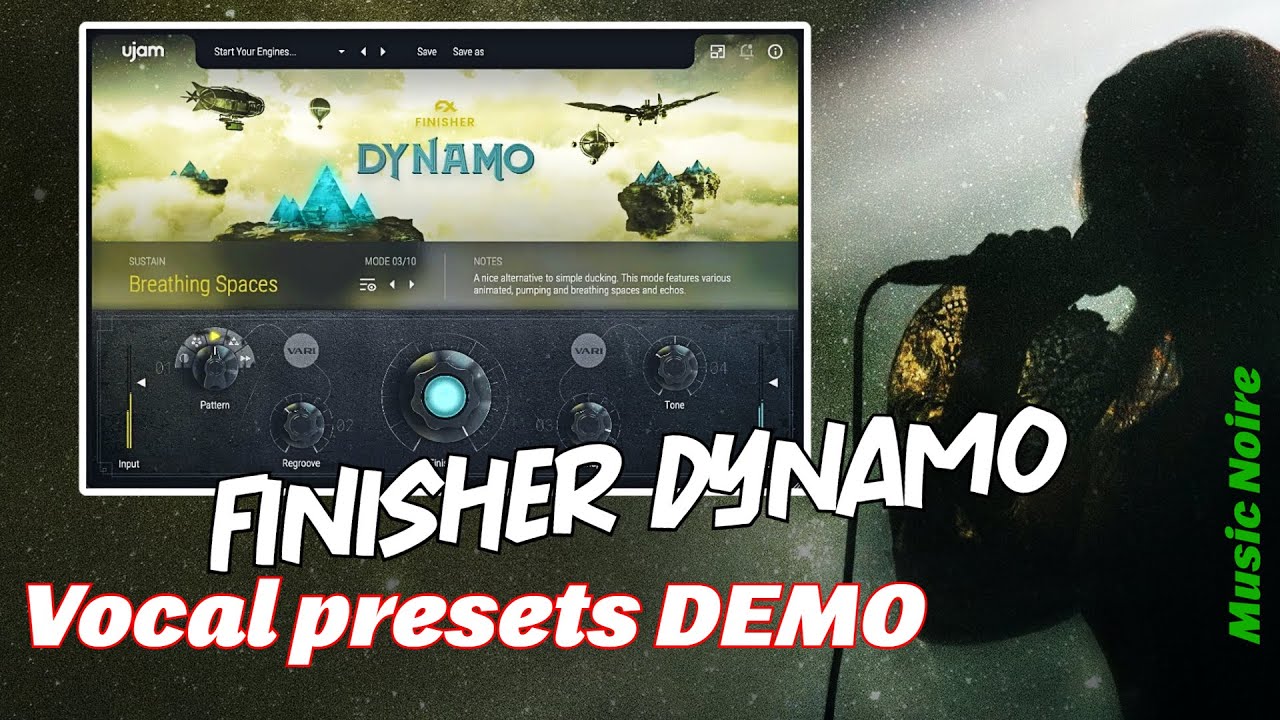 Ujam Finisher DYNAMO Vocals Presets DEMO | Animate, Morph, and Re-groove Your Sounds