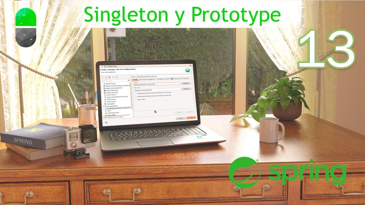 Curso Spring. Singleton y Prototype. V&iacute;deo 13