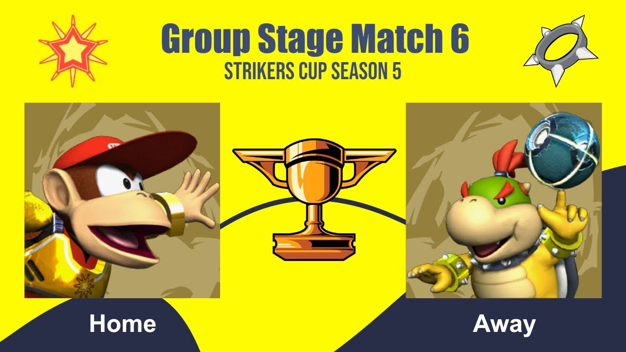 Strikers Cup Season 5 - Diddy Kong vs. Bowser Junior