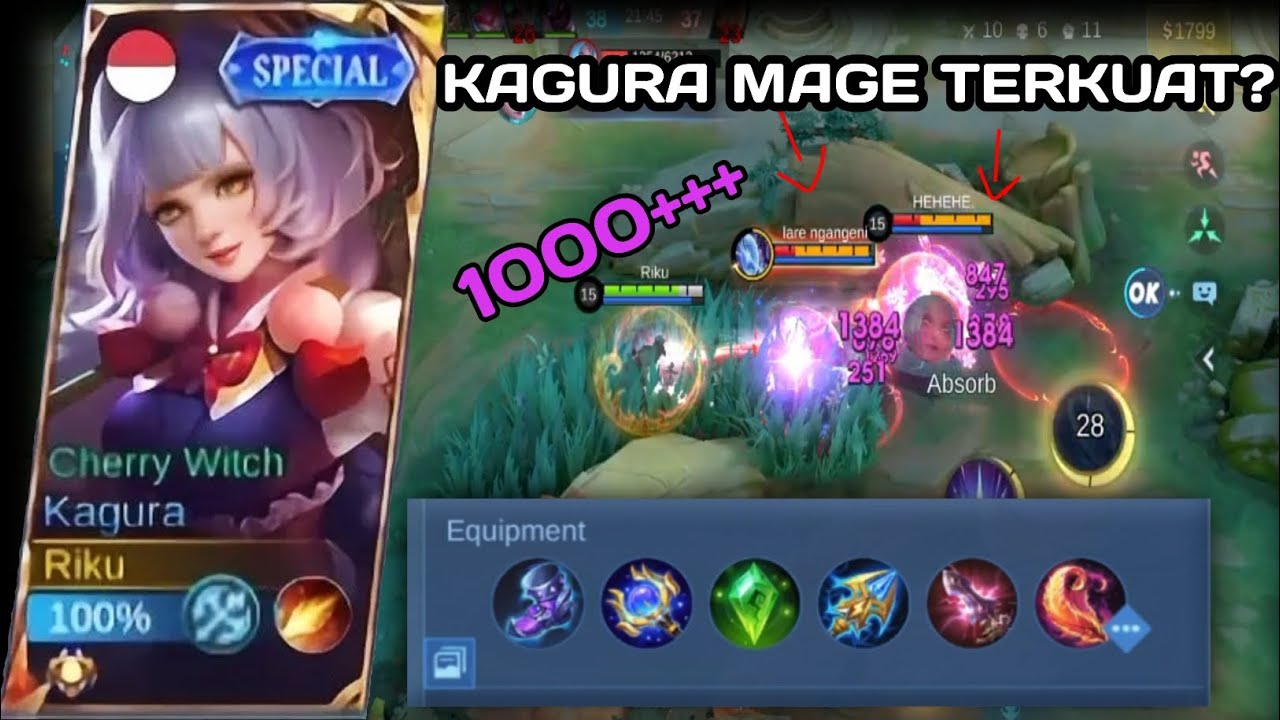 KAGURA MAGE TERKUAT 2026? Build ini bikin mage musuh langsung rata!
