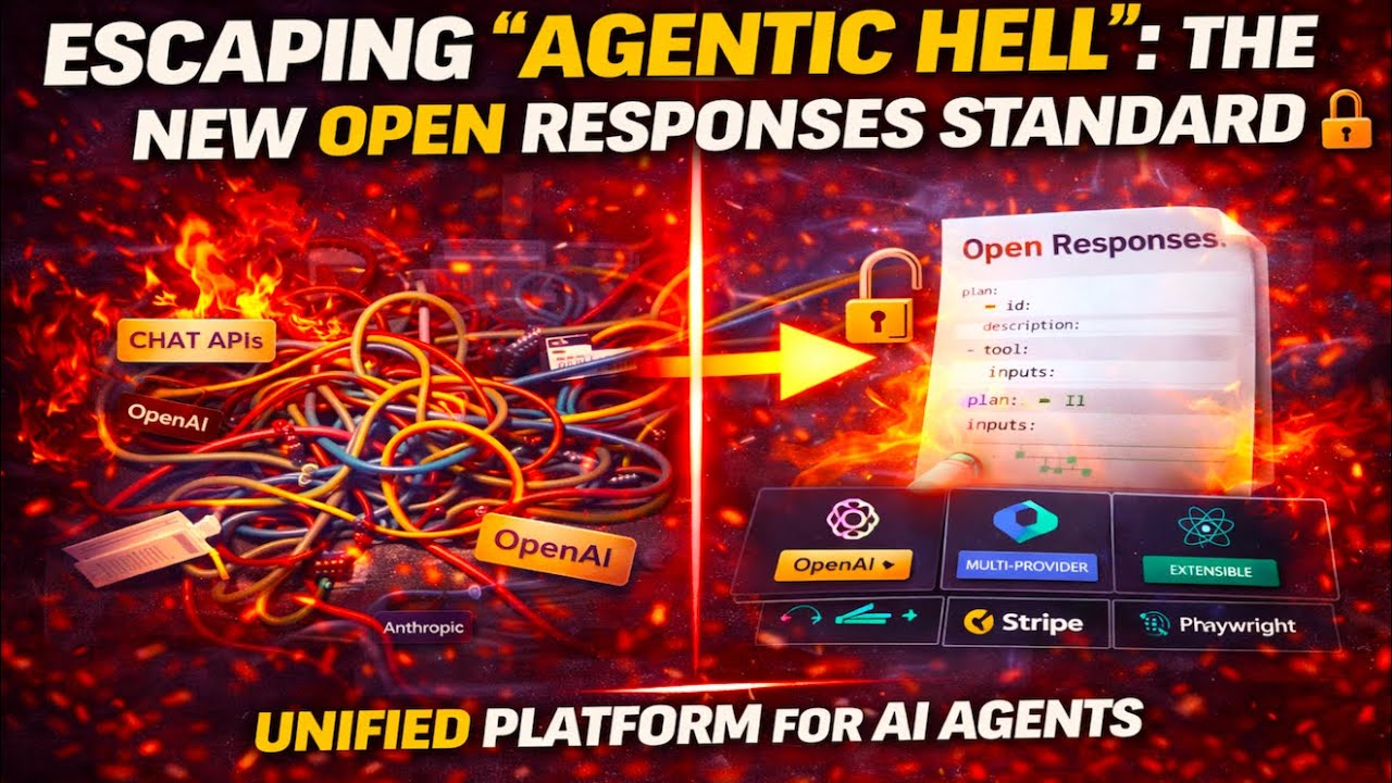 Escaping "Agentic Hell": The New Open Responses Standard 🔓