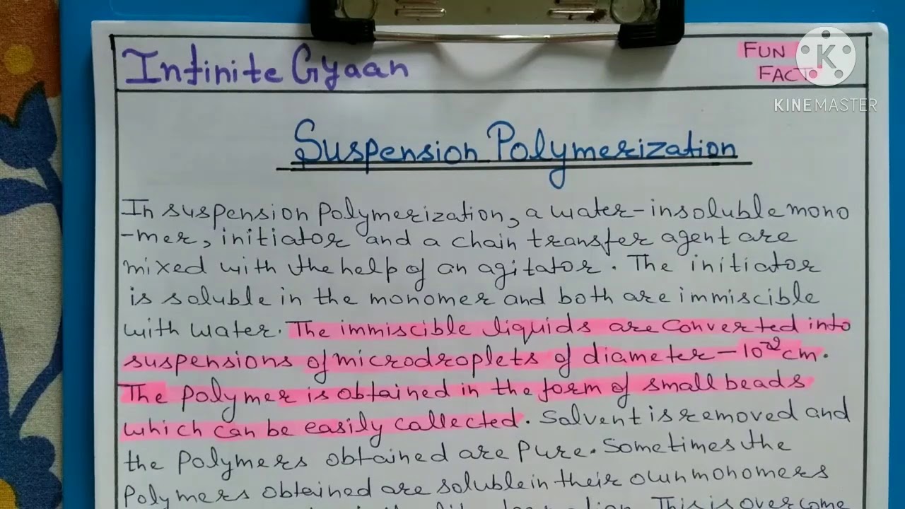 Suspension Polymerization
