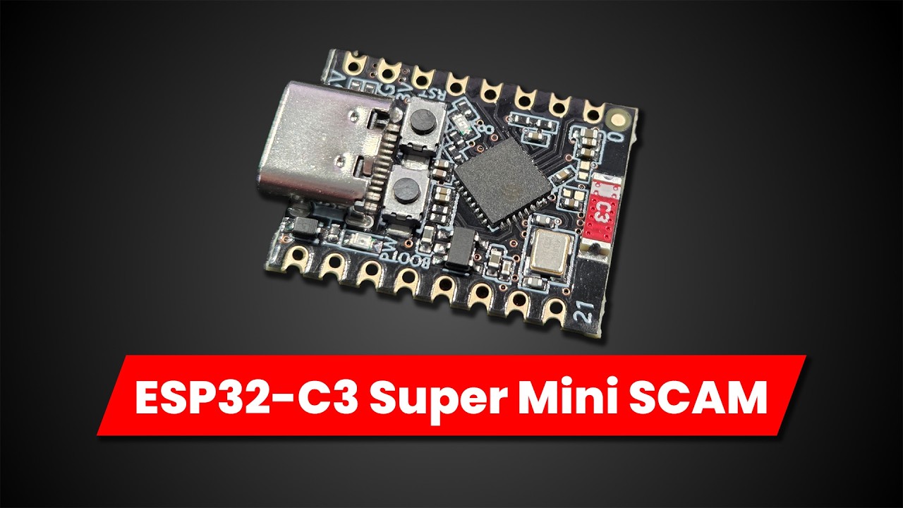Афера с ESP32-C3 Super Mini
