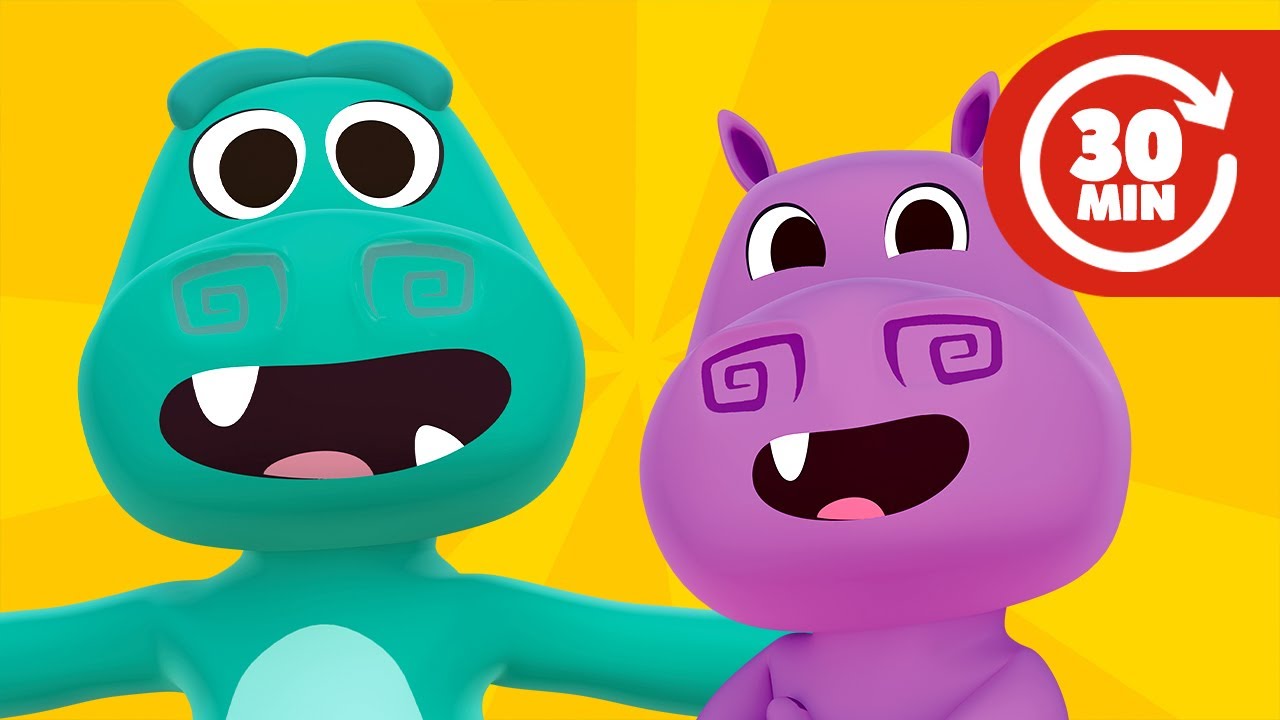 Una Mezz'ora delle Migliori Canzoni dello Zoo | Il Regno dei Bambini