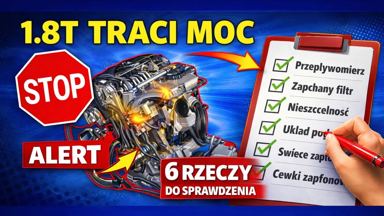 1.8T TRACI MOC – 6 RZECZY DO SPRAWDZENIA