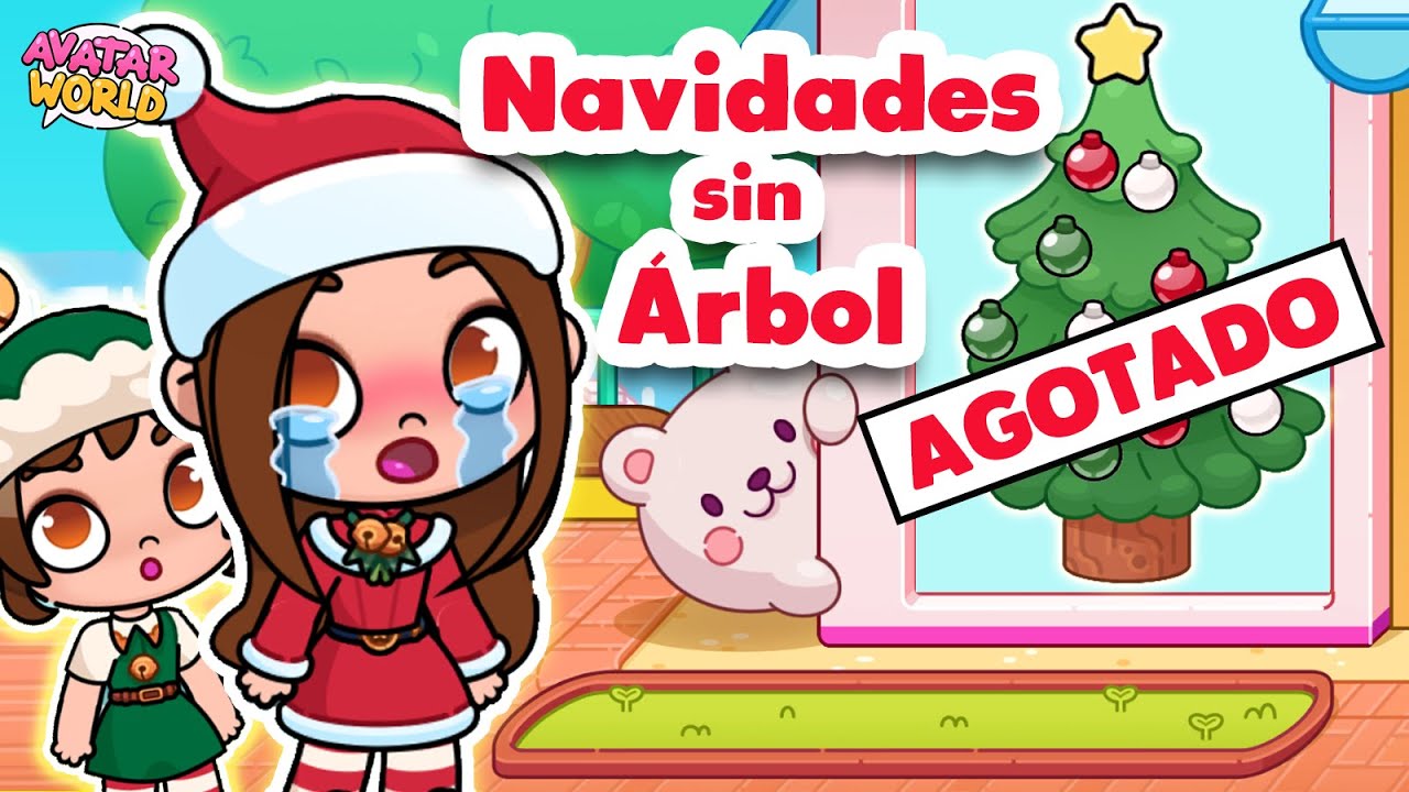 🎅Mi familia fracasa en busca del mejor árbol de navidad 🎄| Historias en Avatar World