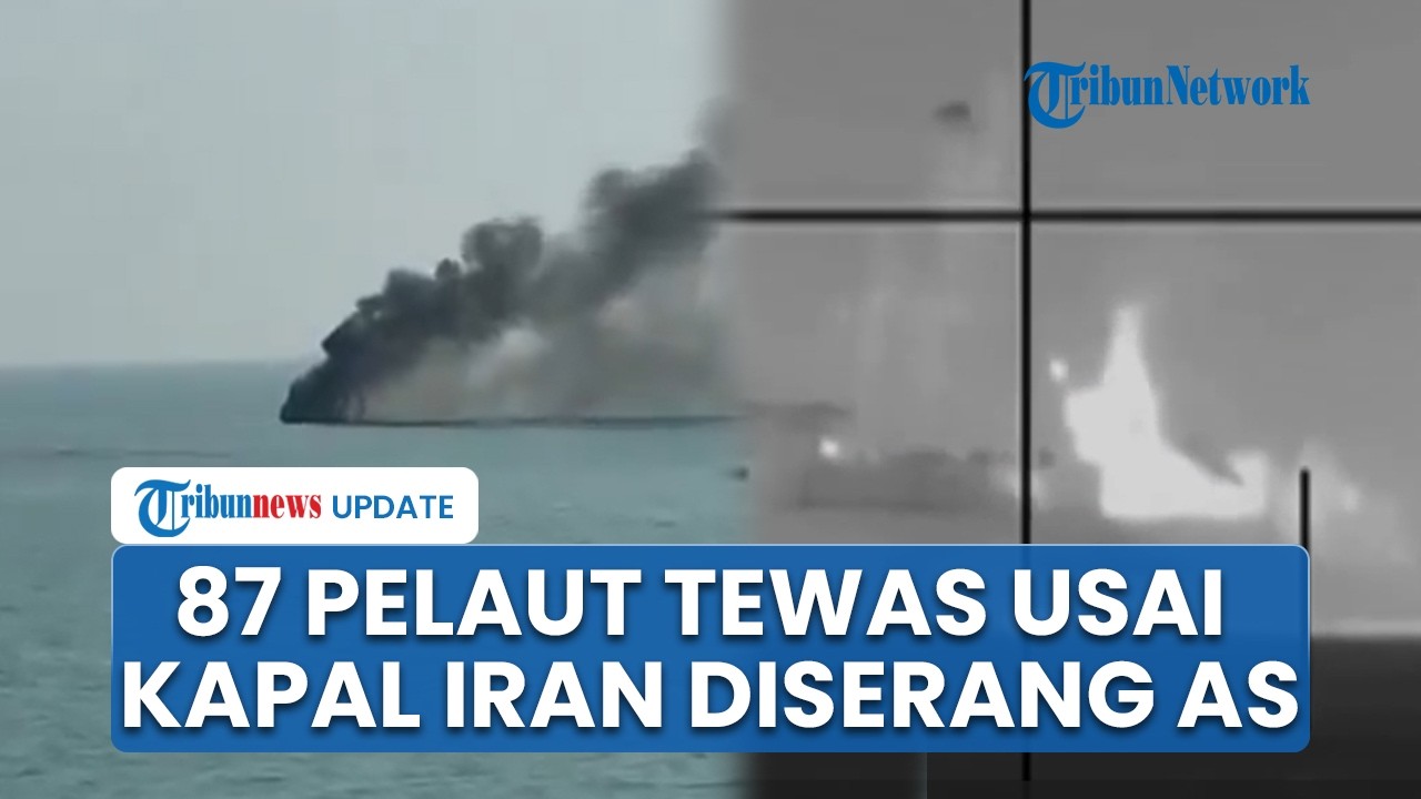 87 Orang Tewas akibat Serangan Torpedo AS hingga Tenggelamkan Kapal Perang Iran di Dekat Sri Lanka