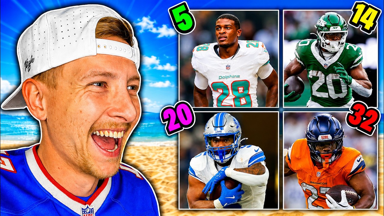 My Top 32 NFL Running Backs! (2026-27)