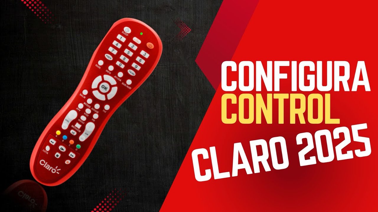 Configura control de claro TV 2025