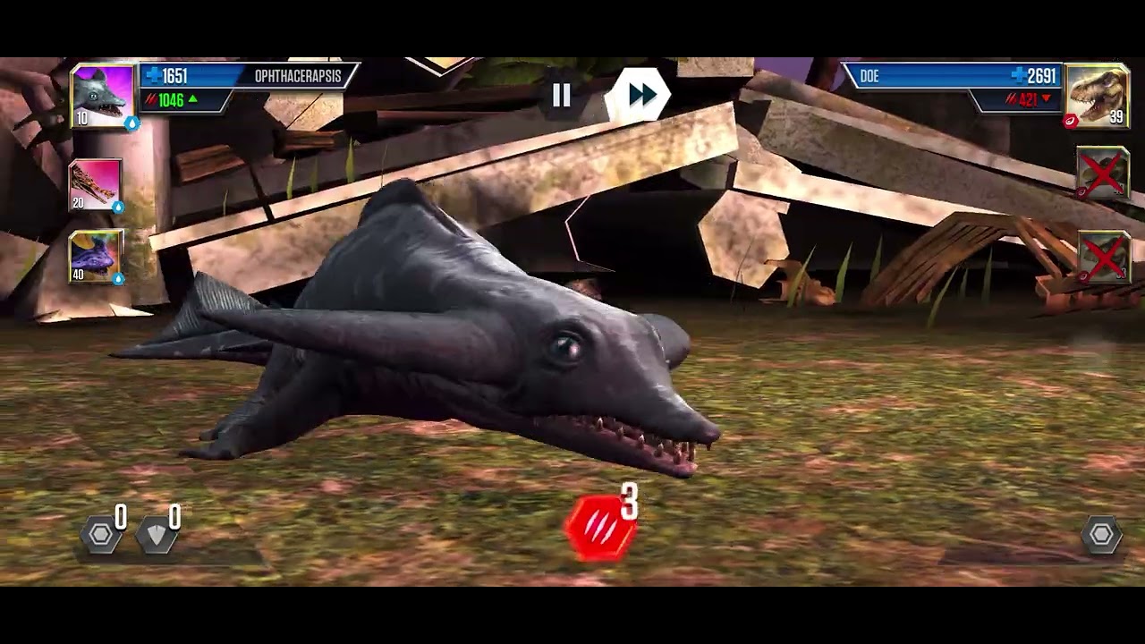 Jurassic world the game eventos de buck y doe 