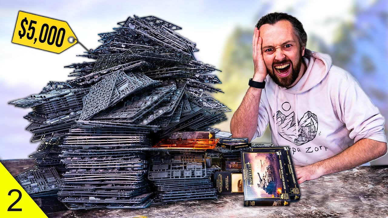 Games Workshop sent me an EPIC MOUNTAIN OF PLASTIC | Imperial Palace on Terra [2]