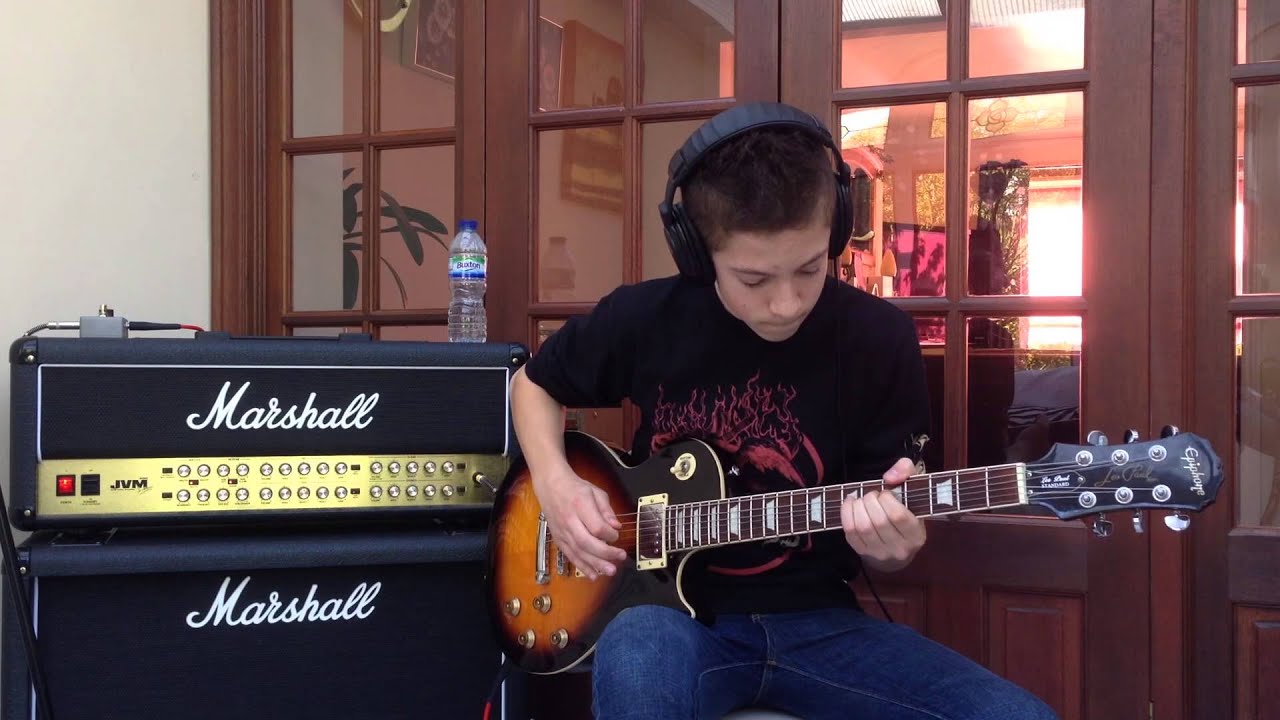 Slash Guitar Cover, Watch This by Ashley Freeman.