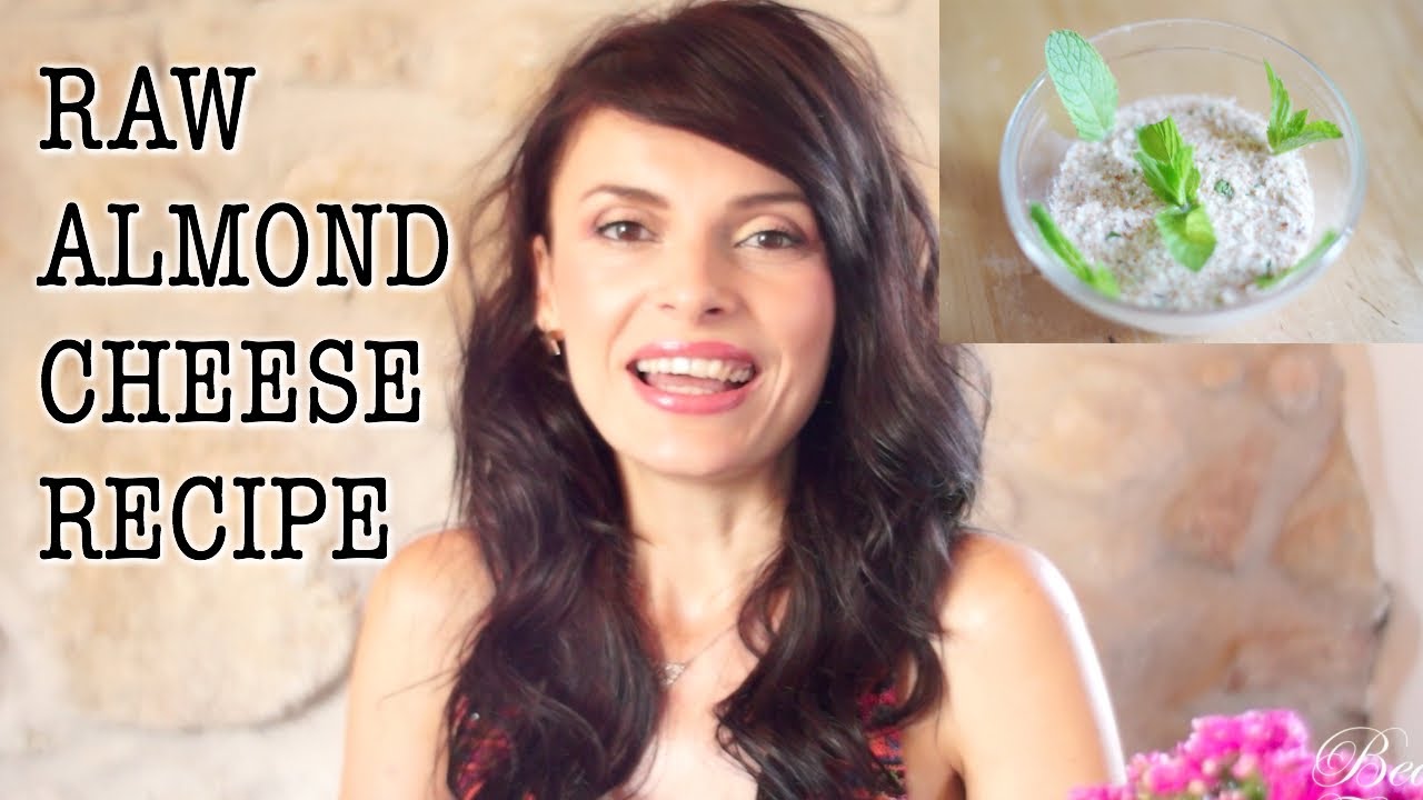How to use almond pulp leftover: Raw Vegan Almond Cheese Recipe - Ricetta formaggio di mandorle